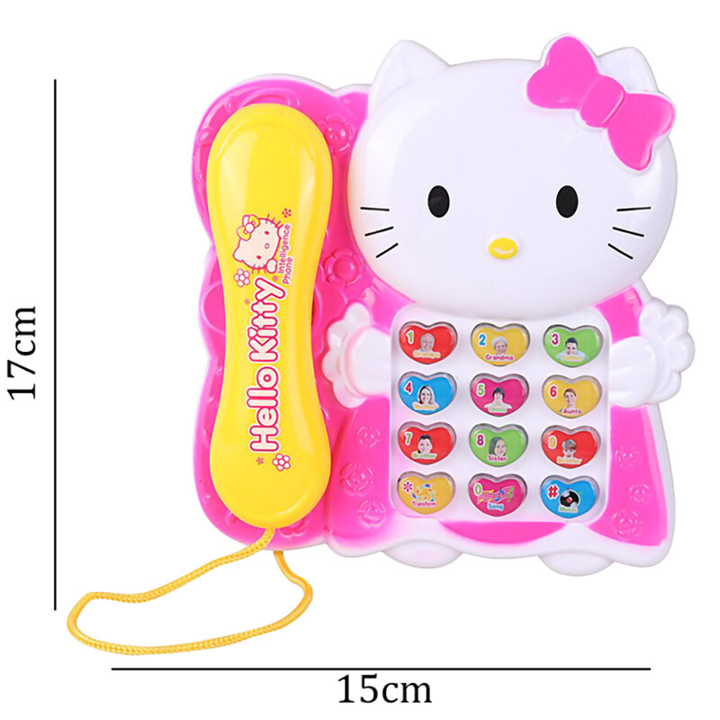 اسباب بازی تلفن موزیکال NO.8725A طرح کیتی کد 101718