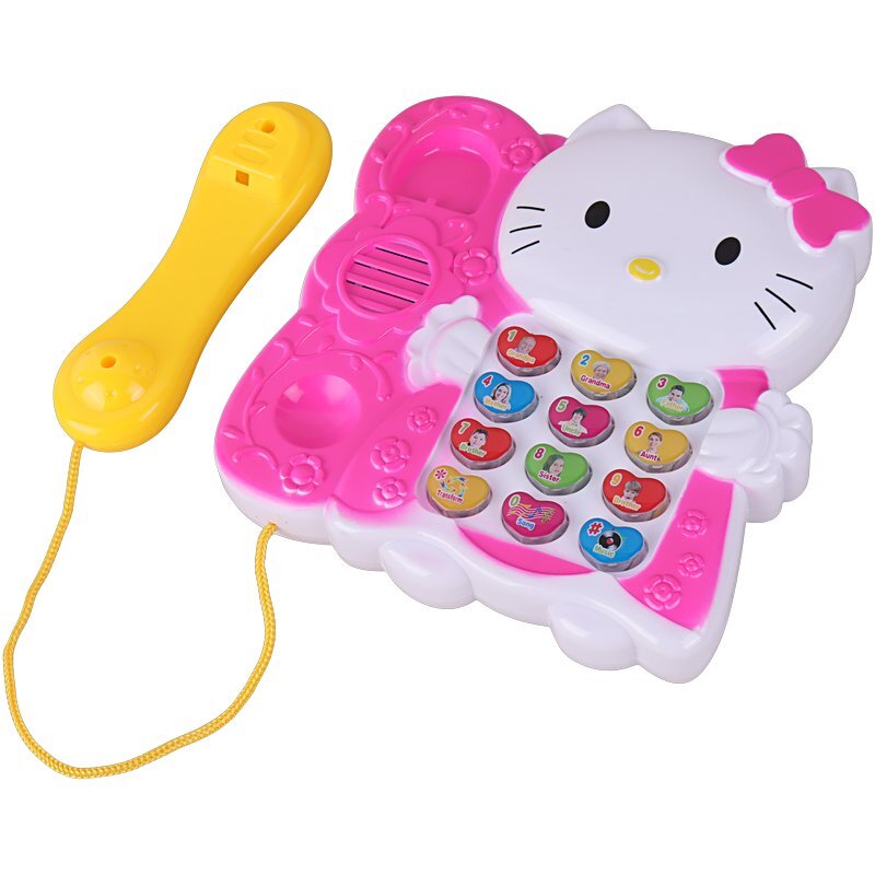 اسباب بازی تلفن موزیکال NO.8725A طرح کیتی کد 101718