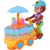 اسباب بازی میمون بستنی فروش موزیکال Le Xuan Di Toys NO.802 کد 101982