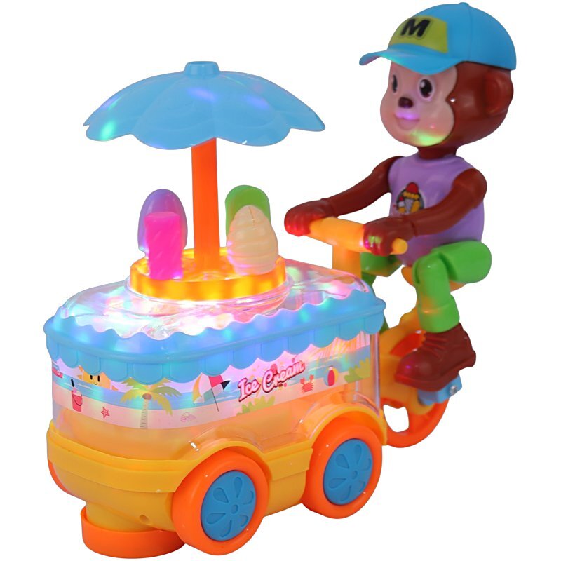 اسباب بازی میمون بستنی فروش موزیکال Le Xuan Di Toys NO.802 کد 101982