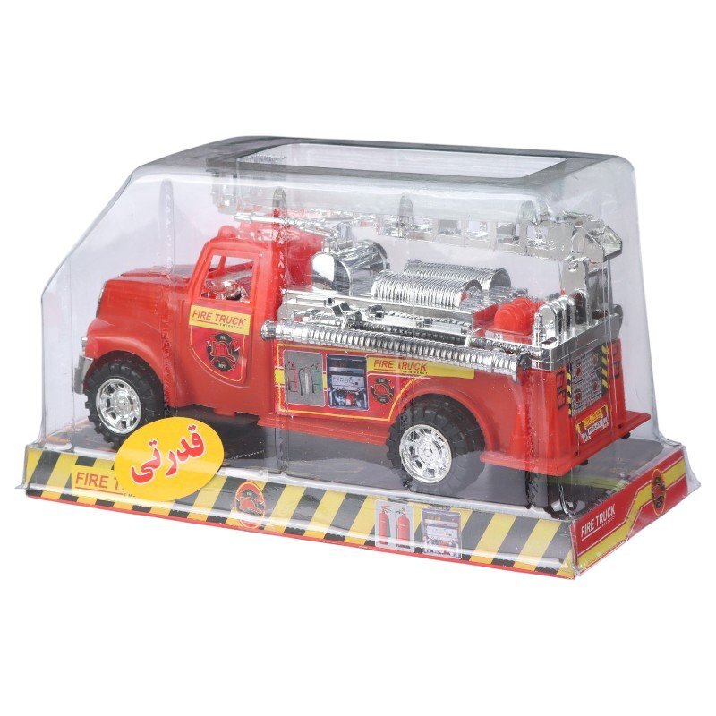 ماشین اسباب بازی آتش نشانی قدرتی وکیومی راشا NO.2204 کد 201191