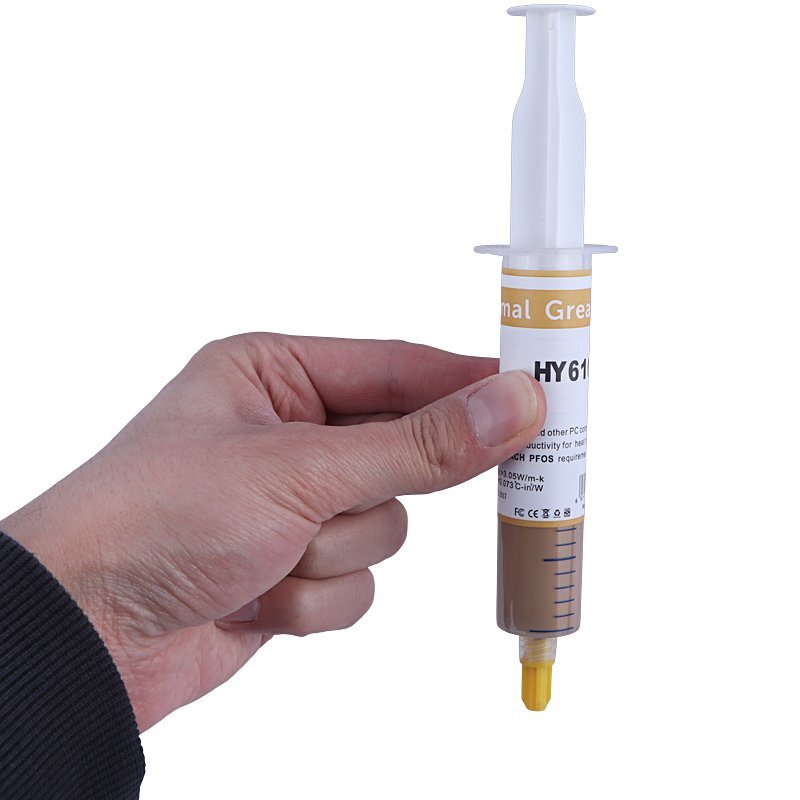 خمیر سیلیکون سرنگی D-Net HY610 Gold 25g