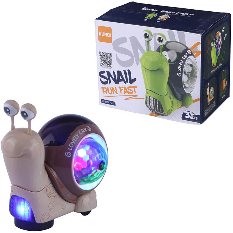 رقص نور موزیکال گردان طرح حلزون Runqi NO.RS-9024 کد 101094