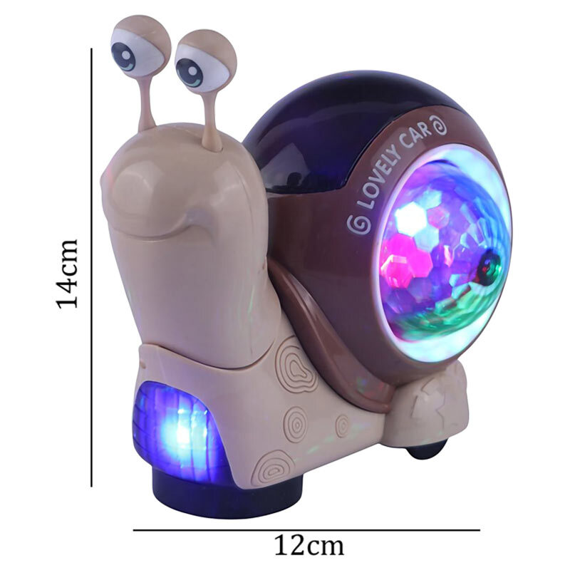 رقص نور موزیکال گردان طرح حلزون Runqi NO.RS-9024 کد 101094