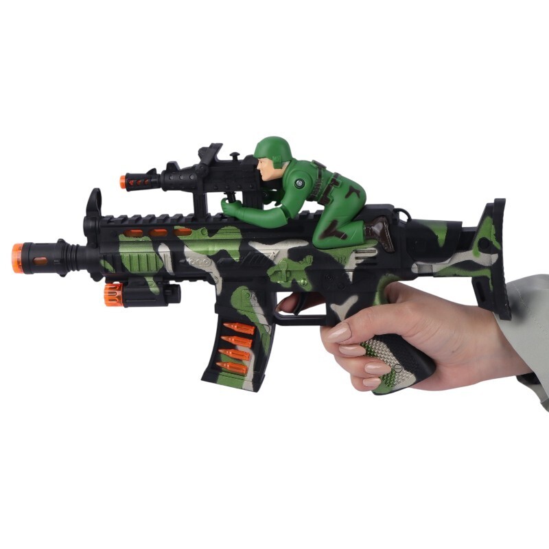 تفنگ مسلسل اسباب بازی موزیکال NO.968 کد 101024