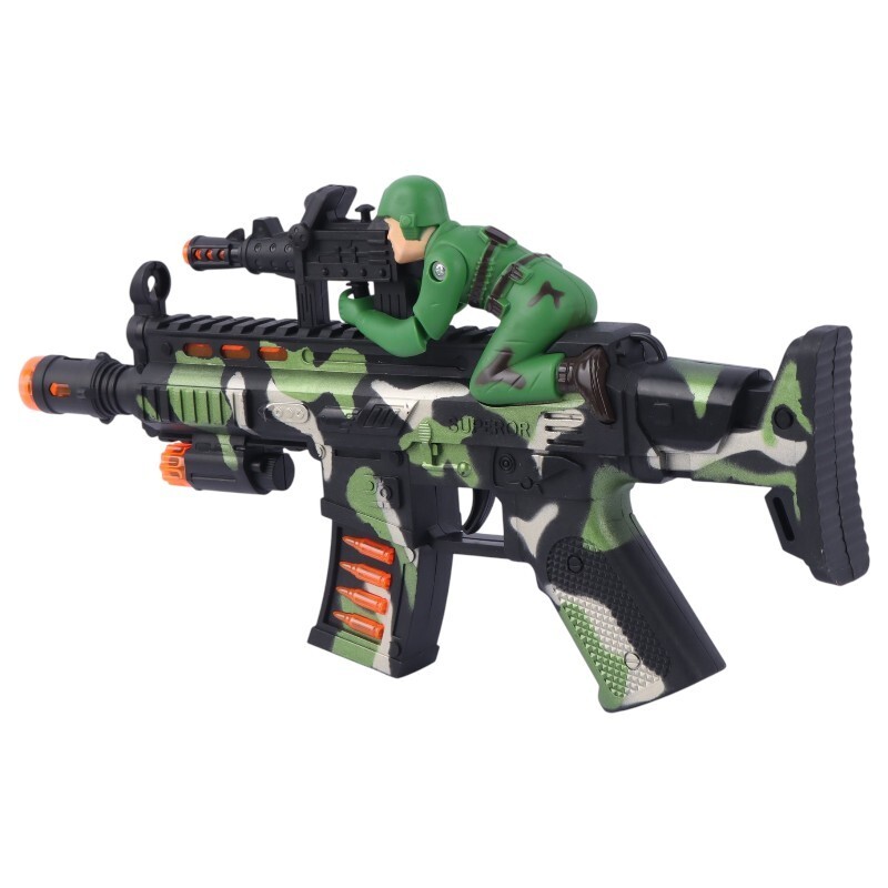 تفنگ مسلسل اسباب بازی موزیکال NO.968 کد 101024