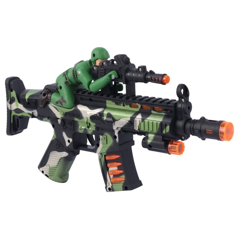 تفنگ مسلسل اسباب بازی موزیکال NO.968 کد 101024