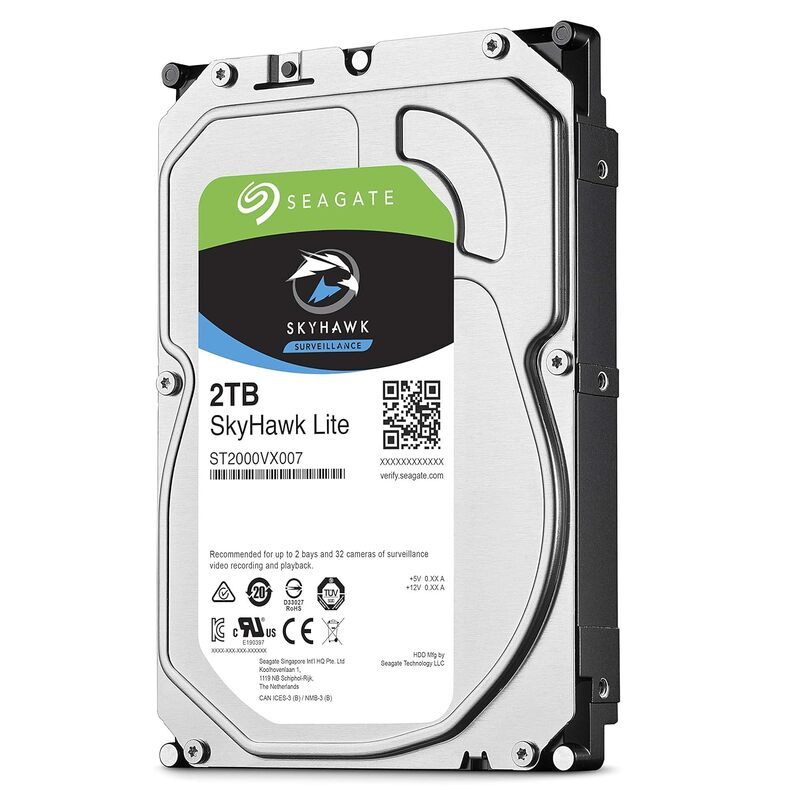 هارد اینترنال سیگیت Seagate SkyHawk Lite ST2000VX007 2TB SATA
