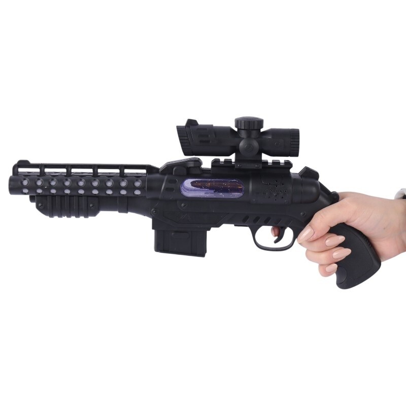 تفنگ دو لوله اسباب بازی موزیکال NO.850 کد 101708