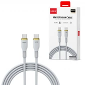 کابل دو سر تایپ سی فست شارژ 60 وات هیسکا LX-921CC طول 1 متر