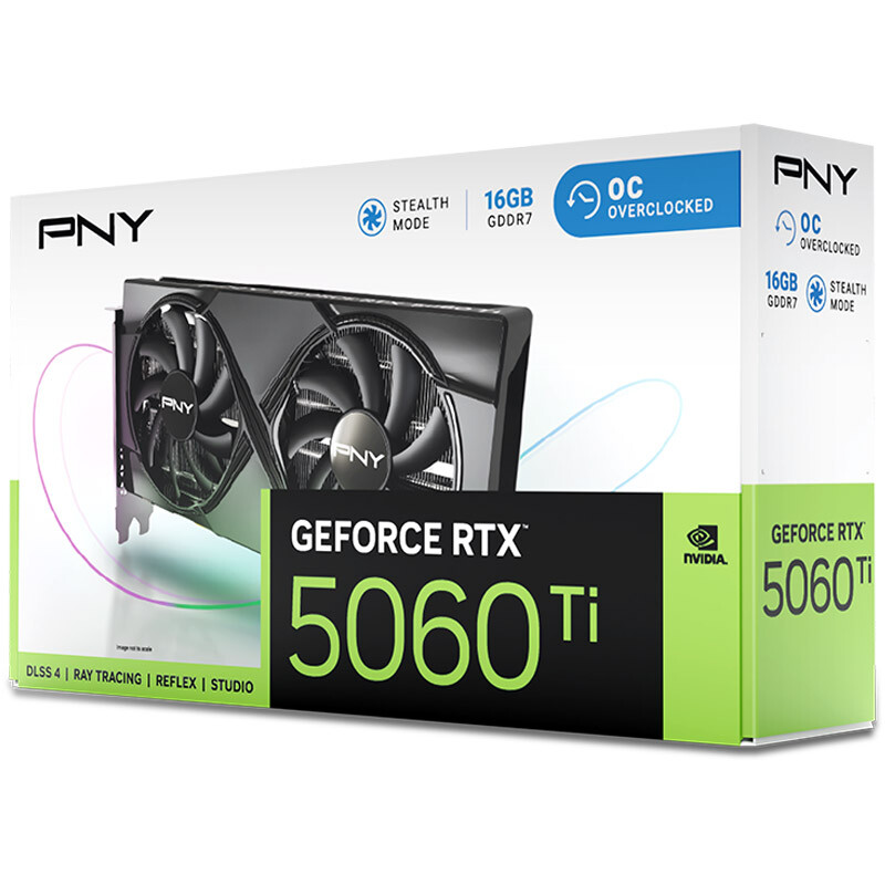 کارت گرافیک PNY GeForce RTX 5060 Ti OC 16GB GDDR7 128Bit