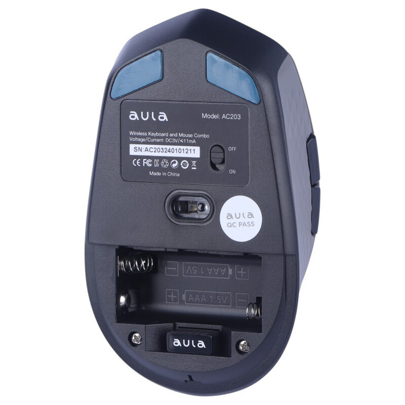 کیبورد و موس بی سیم آئولا AC203