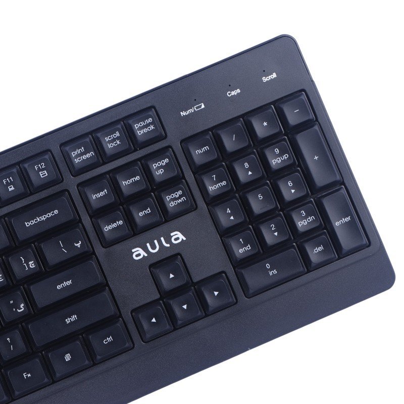 کیبورد و موس بی سیم آئولا AC203