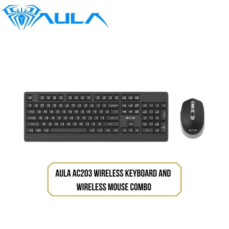 کیبورد و موس بی سیم آئولا AC203