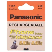 باتری تلفن بی سیم Panasonic P107 750mAh