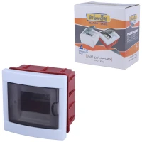 جعبه فیوز مینیاتوری توکار 4 عددی سارو Saro SA 14.7*14cm