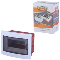 جعبه فیوز مینیاتوری توکار 6 عددی سارو Saro SA 18.4*14cm