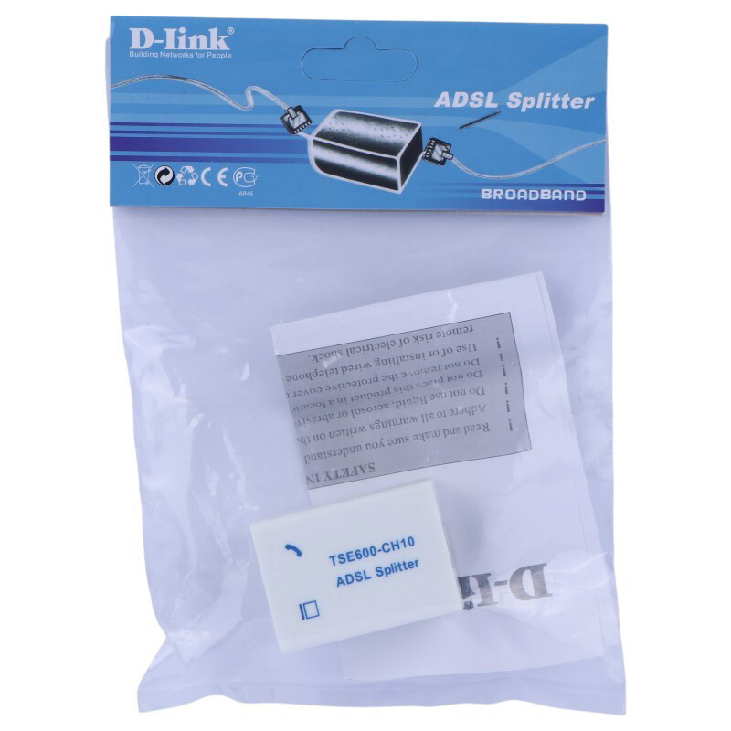 اسپلیتر مودم دی لینک TSE600-CH10 کد 4