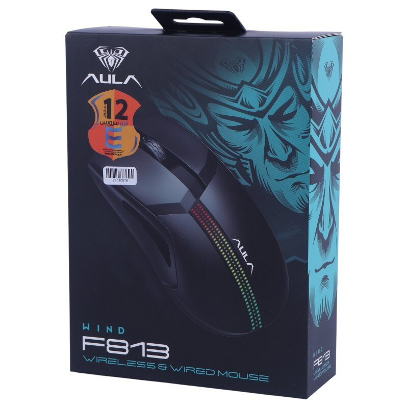 موس بی سیم گیمینگ آئولا Wind F813
