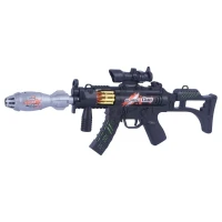 تفنگ اسباب بازی موزیکال دودزا Mei Zhi NO.8645 کد 101243