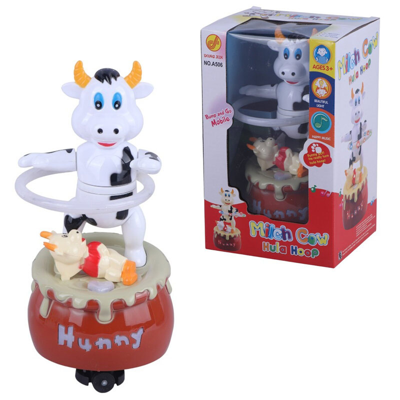 اسباب بازی گاو بشکه سوار موزیکال رقاص Dong Xin NO.A506 کد 101842