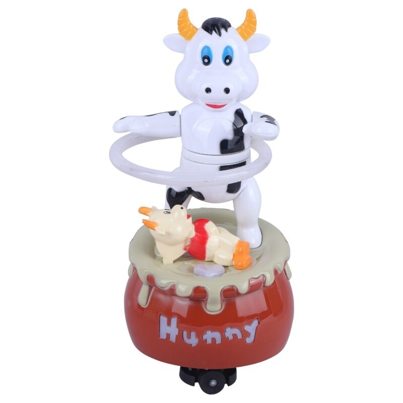 اسباب بازی گاو بشکه سوار موزیکال رقاص Dong Xin NO.A506 کد 101842
