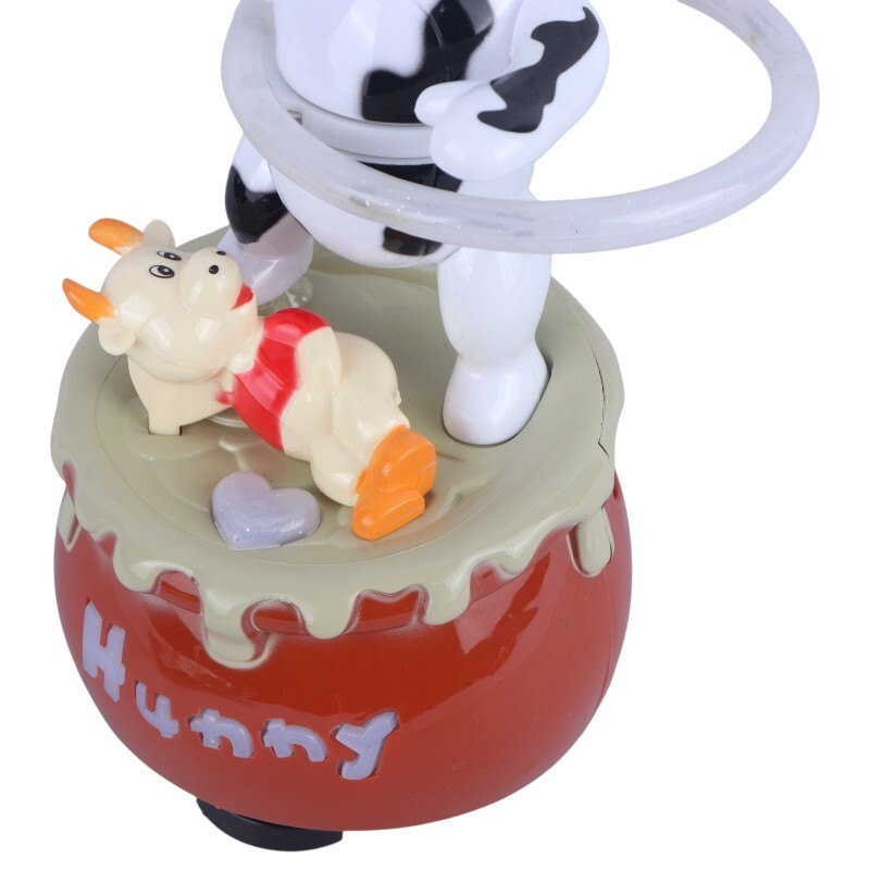 اسباب بازی گاو بشکه سوار موزیکال رقاص Dong Xin NO.A506 کد 101842