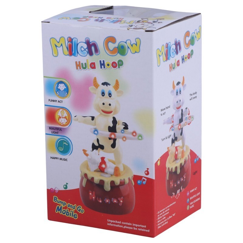 اسباب بازی گاو بشکه سوار موزیکال رقاص Dong Xin NO.A506 کد 101842