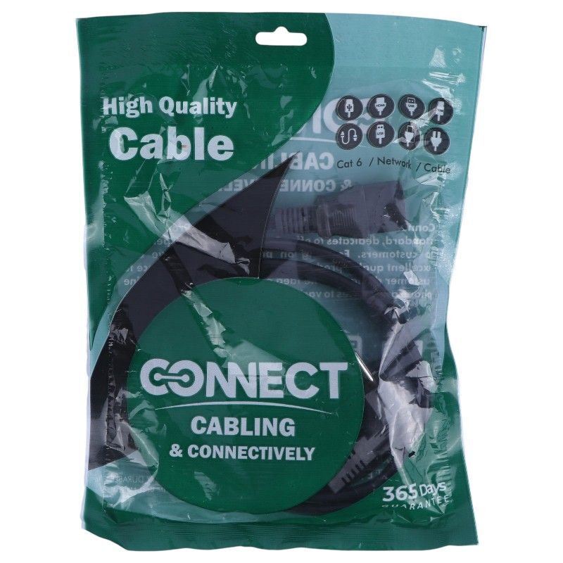 کابل برق سه پین کامپیوتر کانکت C15 3*0.75 طول 1.5 متر