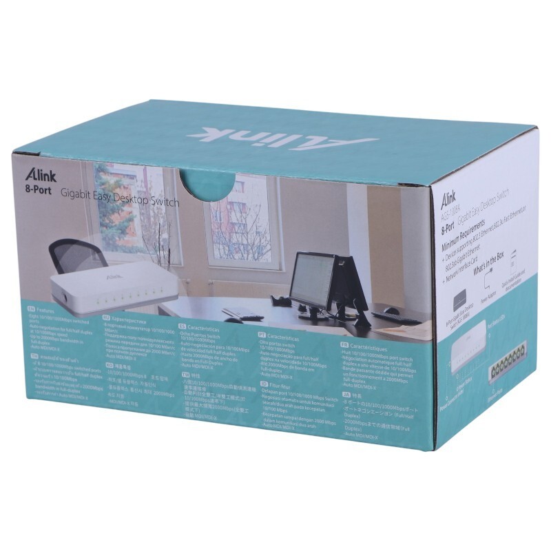 سوییچ 8 پورت ای لینک AGS-1008A