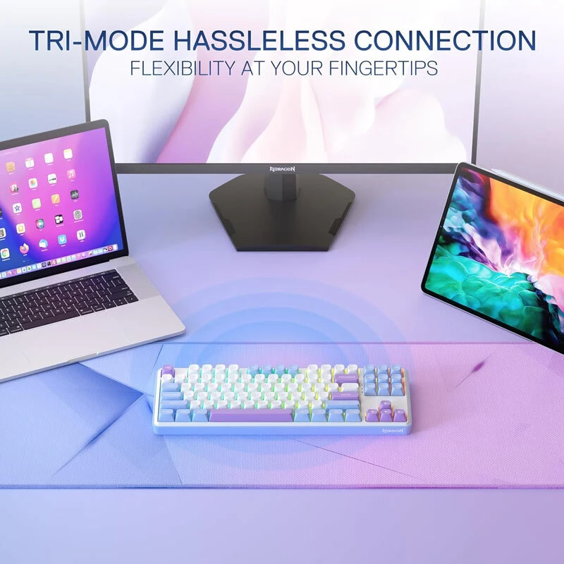 کیبورد بی سیم گیمینگ ردراگون Star Blade K707 PRO