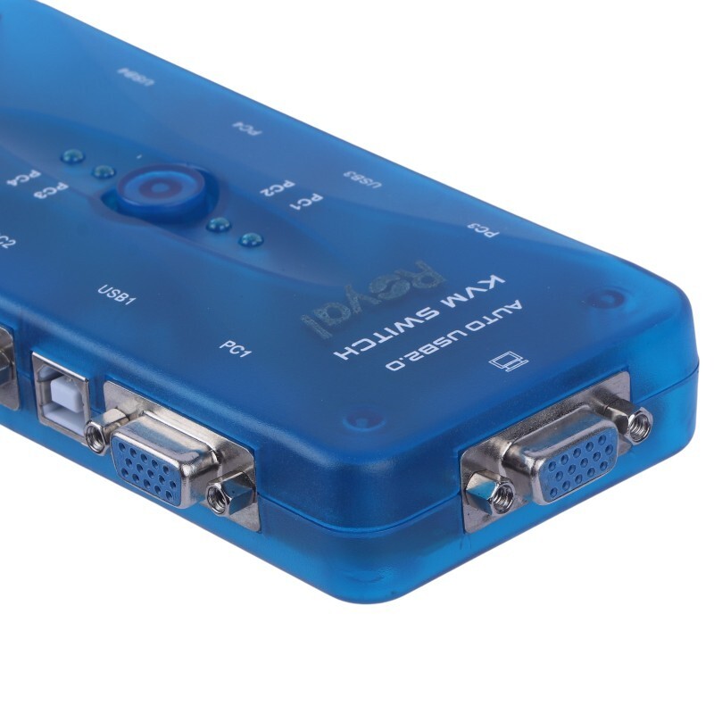 سوییچ KVM اتوماتیک چهار پورت رویال 104UK