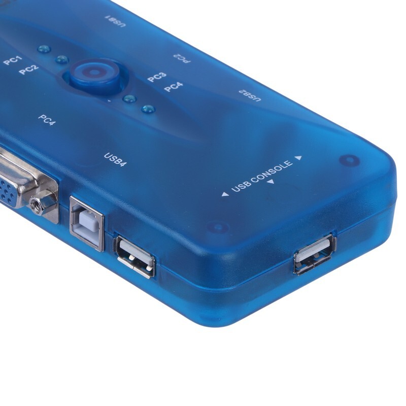 سوییچ KVM اتوماتیک چهار پورت رویال 104UK