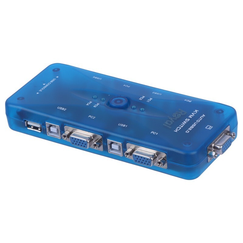 سوییچ KVM اتوماتیک چهار پورت رویال 104UK