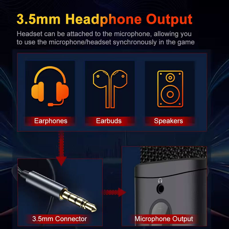 میکروفون رومیزی Redragon ECHOWAVE GM305