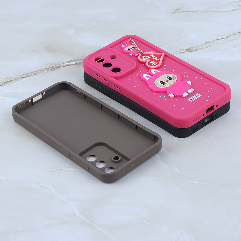 قاب سولید طرح لبوبو برجسته آویزدار