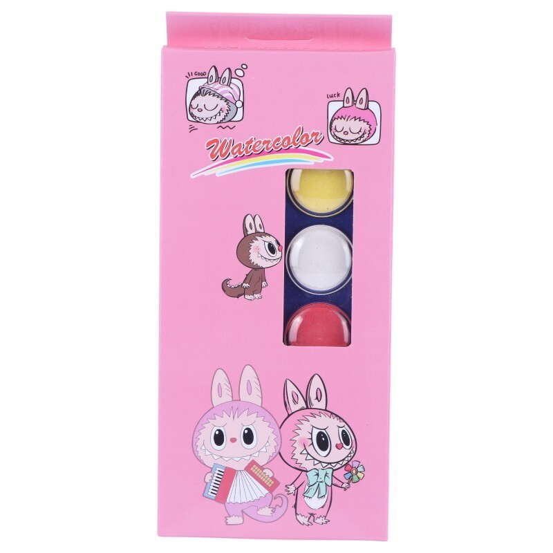 آبرنگ 12 رنگ فانتزی K-202