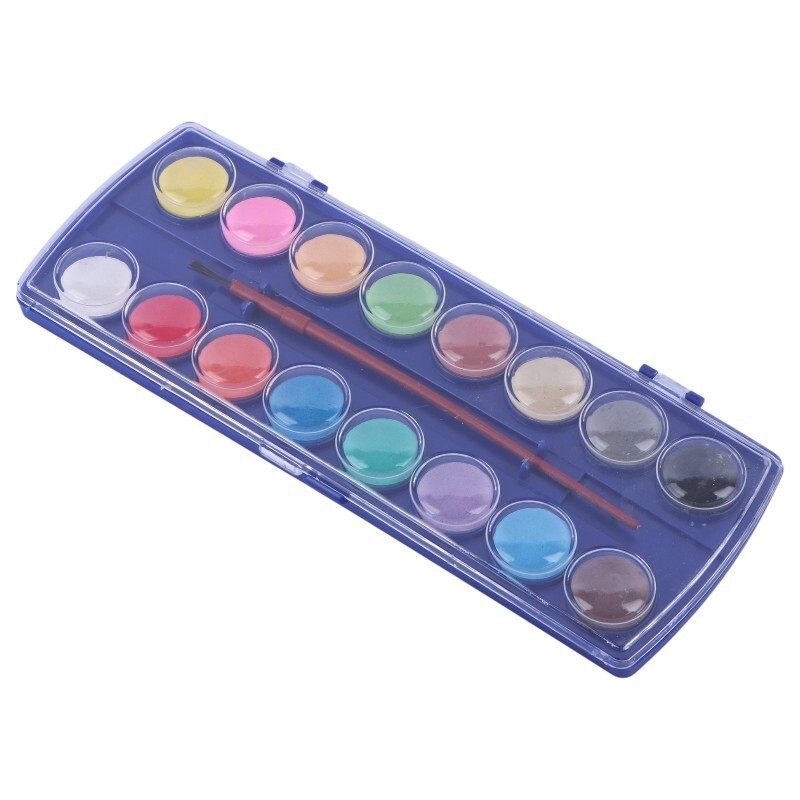 آبرنگ 16 رنگ فانتزی K-203