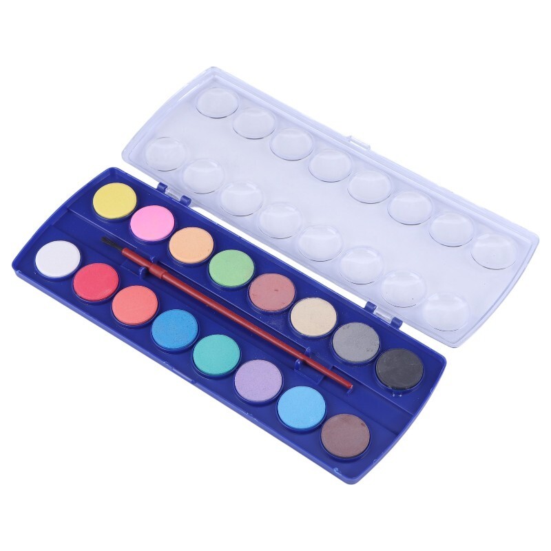 آبرنگ 16 رنگ فانتزی K-203