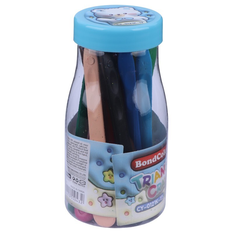 پاستل جادویی 12 رنگ Bond Color CY-0121K-12