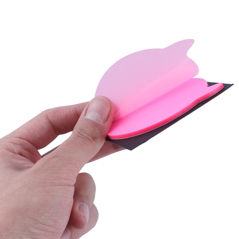 کاغذ یادداشت چسب دار شفاف رنگی 50 برگ Pet-3302 سایز 7.6*7.6 سانتی متر