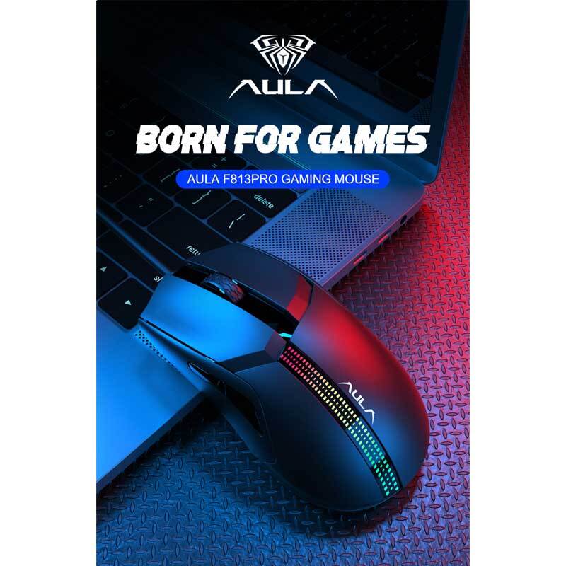 موس گیمینگ آئولا Wind F813 Pro