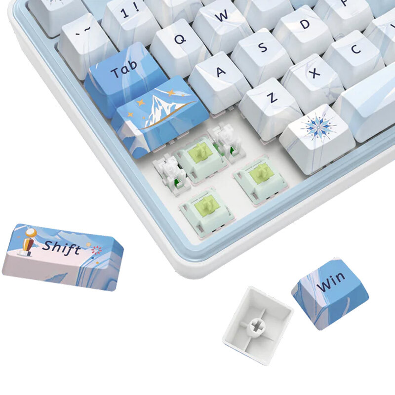 کیبورد بی سیم گیمینگ ردراگون Star Blade K707 Pro Anime