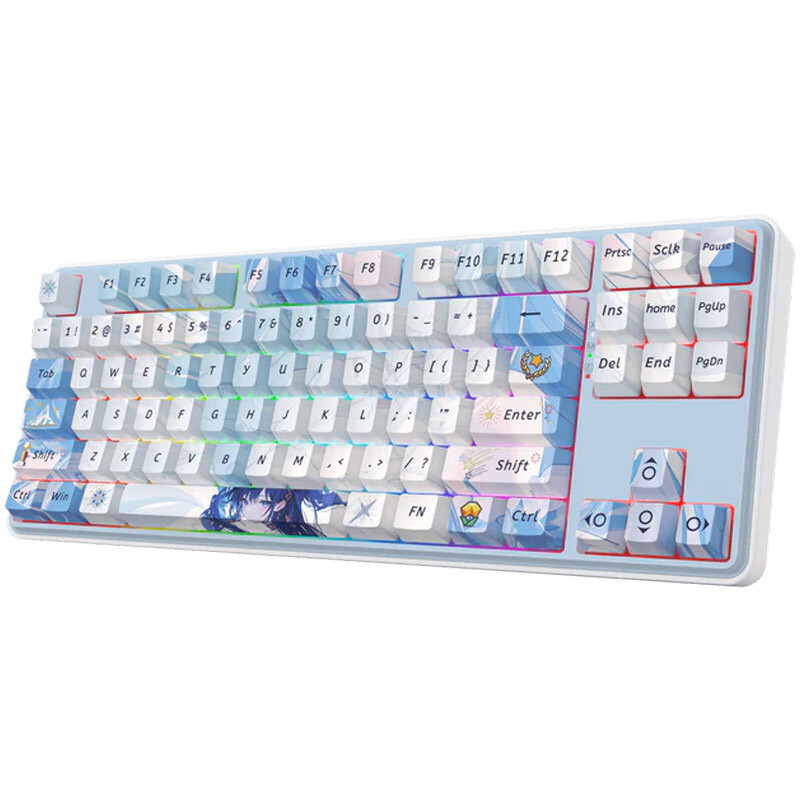 کیبورد بی سیم گیمینگ ردراگون Star Blade K707 Pro Anime