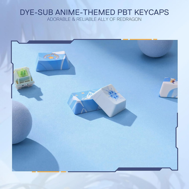 کیبورد بی سیم گیمینگ ردراگون Star Blade K707 Pro Anime