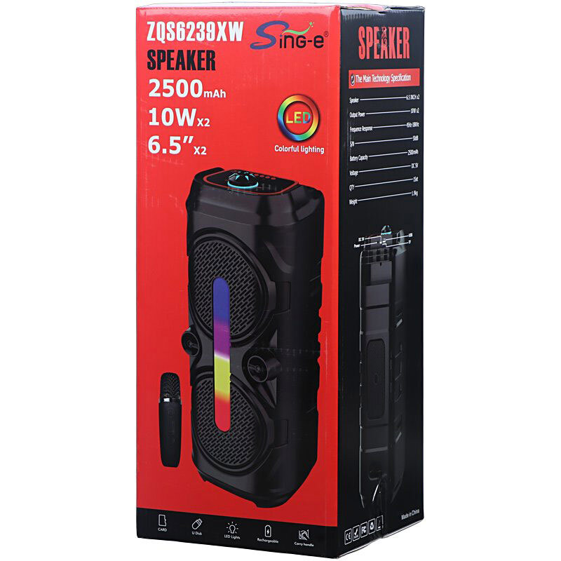 اسپیکر بلوتوثی سینگ ای ZQS6239 + میکروفون