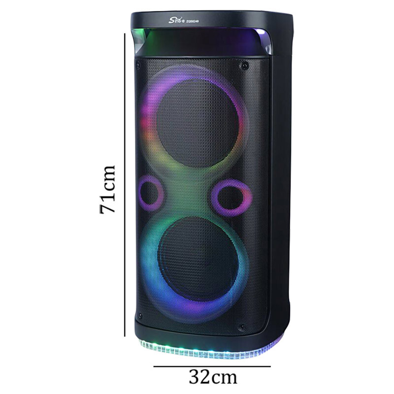 اسپیکر چمدانی بلوتوثی سینگ ای ZQS-8249 + میکروفون و ریموت کنترل