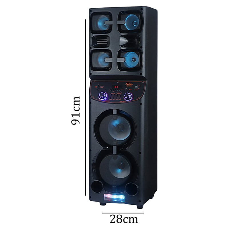 اسپیکر چمدانی بلوتوثی سینگ ای ZQS9602 + میکروفون و ریموت کنترل