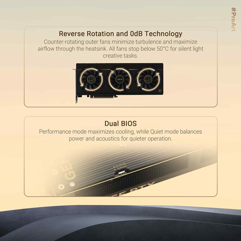 کارت گرافیک ASUS ProArt GeForce RTX 5070 Ti OC Edition 16GB GDDR7 256Bit