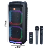 اسپیکر چمدانی بلوتوثی سینگ ای ZQS8281 + میکروفون و ریموت کنترل